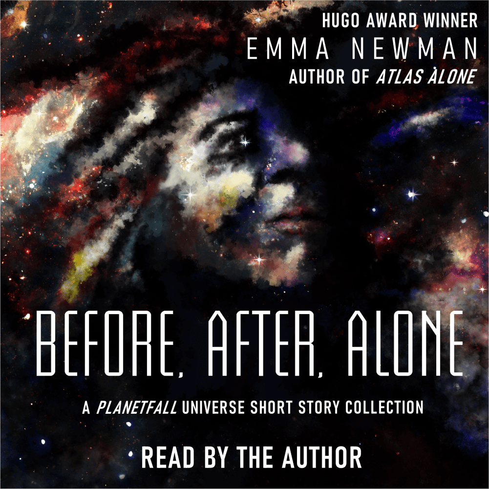 Audiobook cover for Before, After, Alone by Emma Newman